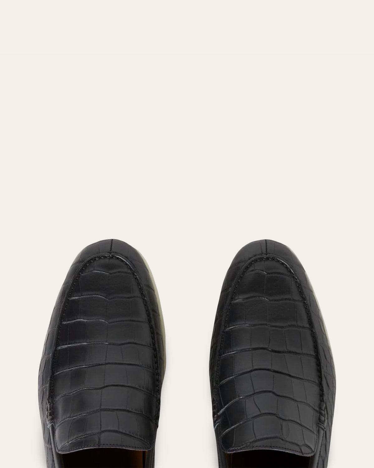 Custom-Made Crocodile Skin Loafers — Shot 04