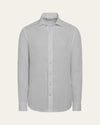 Linen Mist Grey Shirt — Shot 01