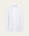 Linen Pure White Shirt — Shot 01