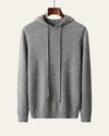 Pure Cashmere Hoodie Grey — Shot 01