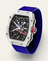 The Spectre N1 — Skeleton Super-Thin Blue-White Elastic Band — Shot 01