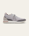 The Valerian — Laced Knit Sneakers Grey — Shot 01