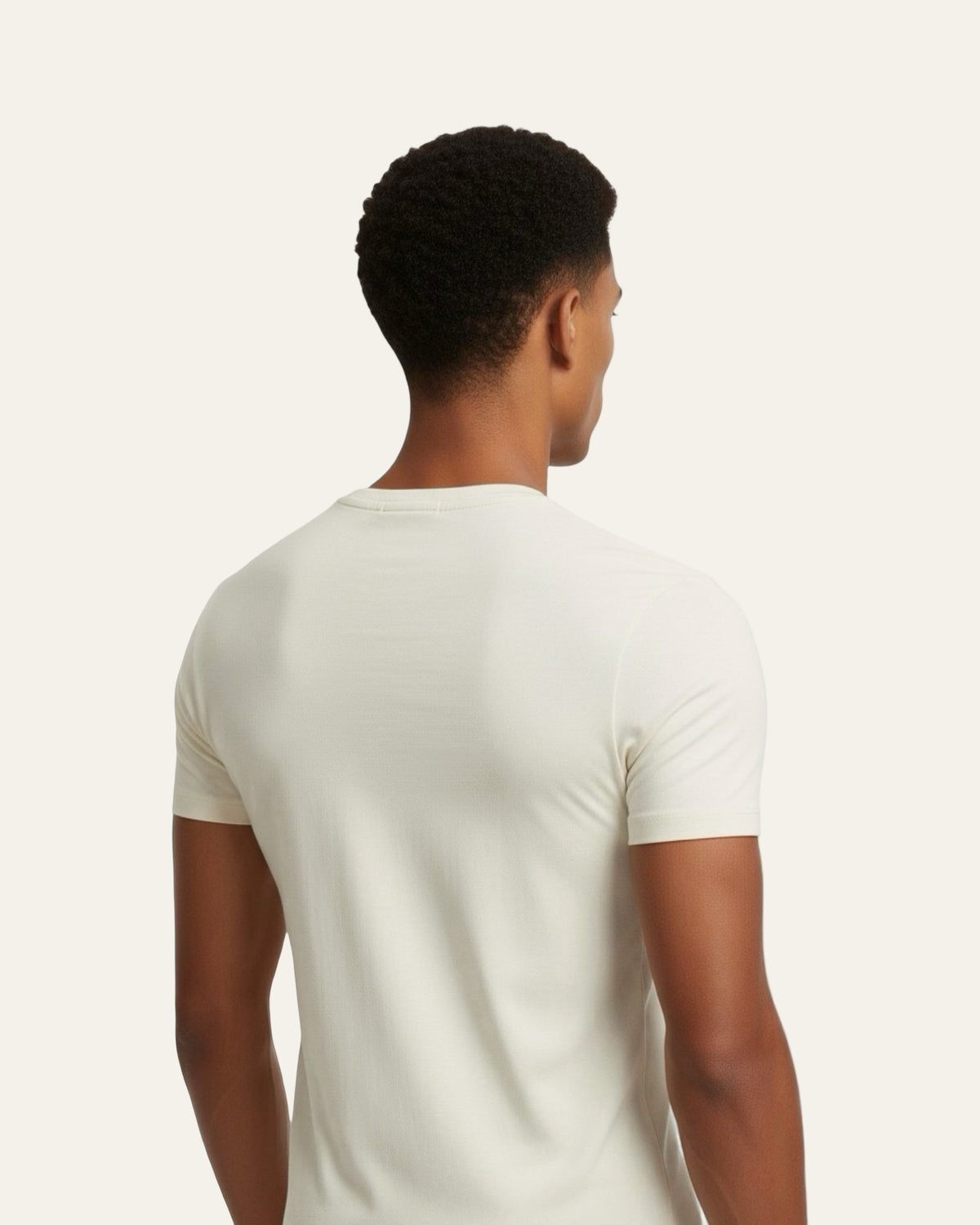 Velario T-Shirt Ivory Cream — Shot 03