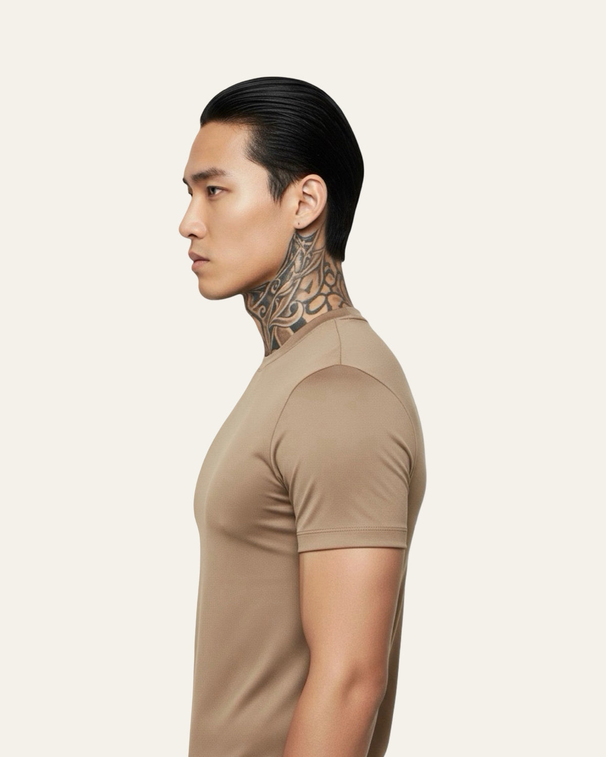 Velario T-Shirt Taupe — Shot 04