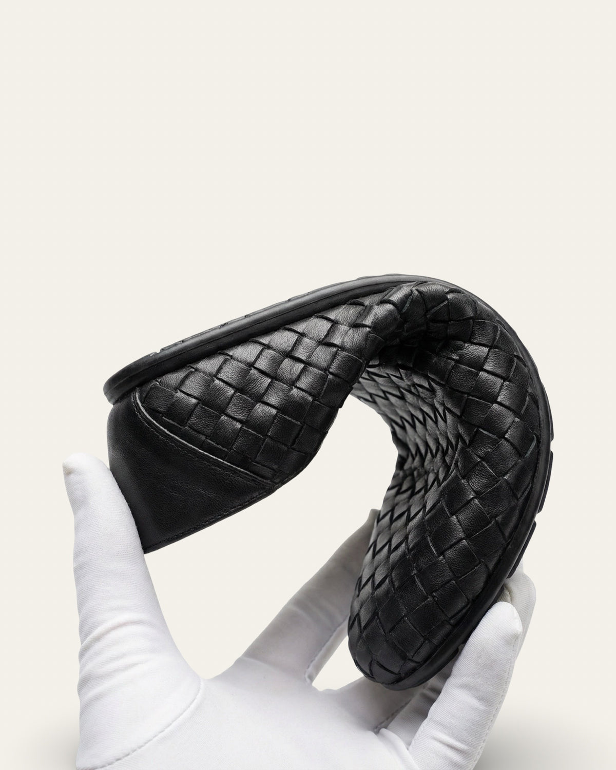 Woven Leather Slippers — Shot 03