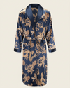 Palais Satin Robe — Midnight, product view