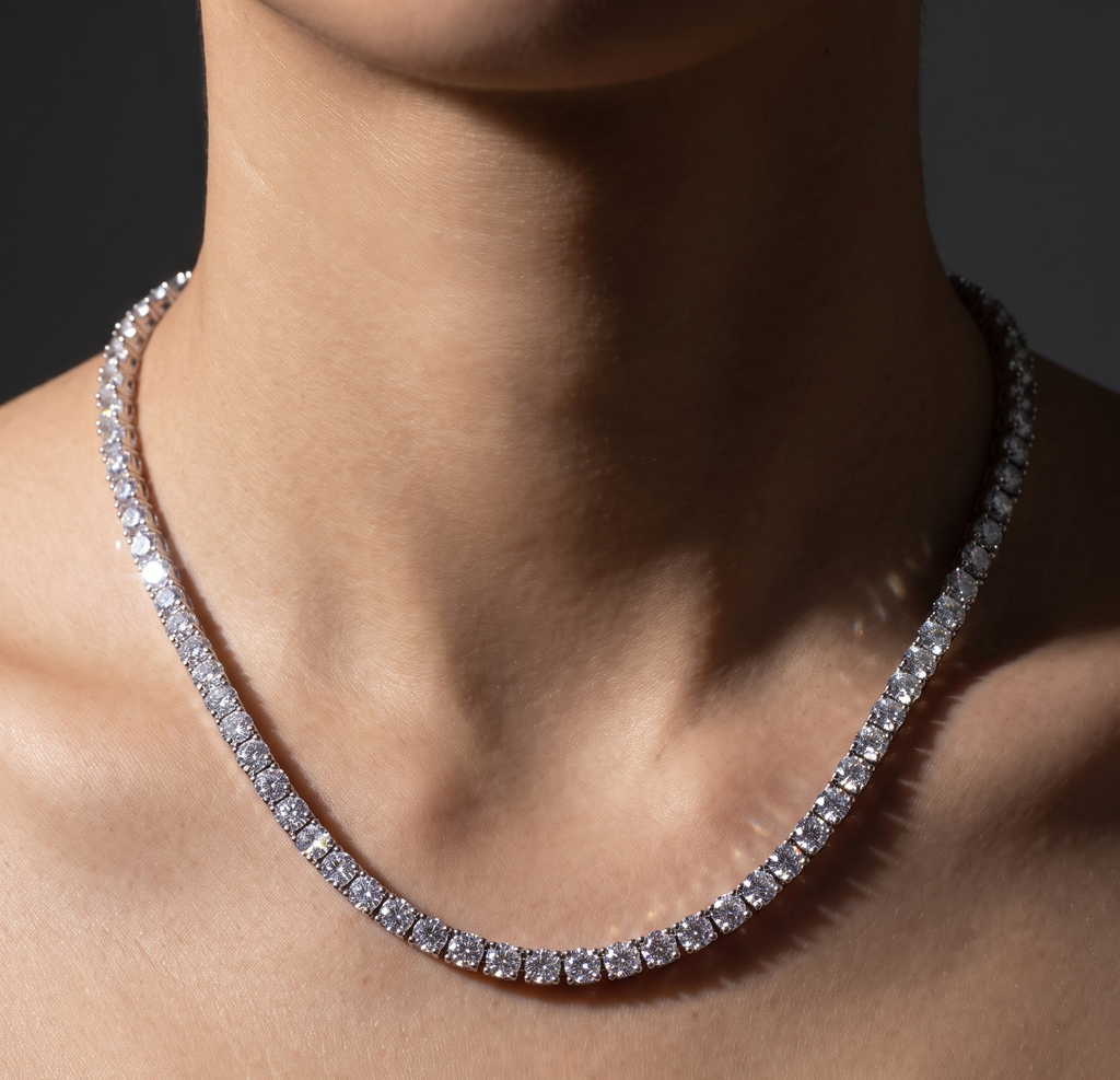 Éternelle VVS Moissanite Tennis Chain Unisex