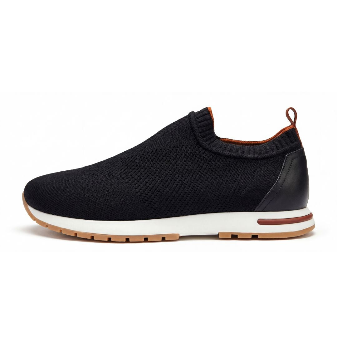The Stride — Knit Sneaker Black