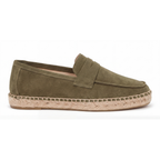 Suede Espadrilles Olive