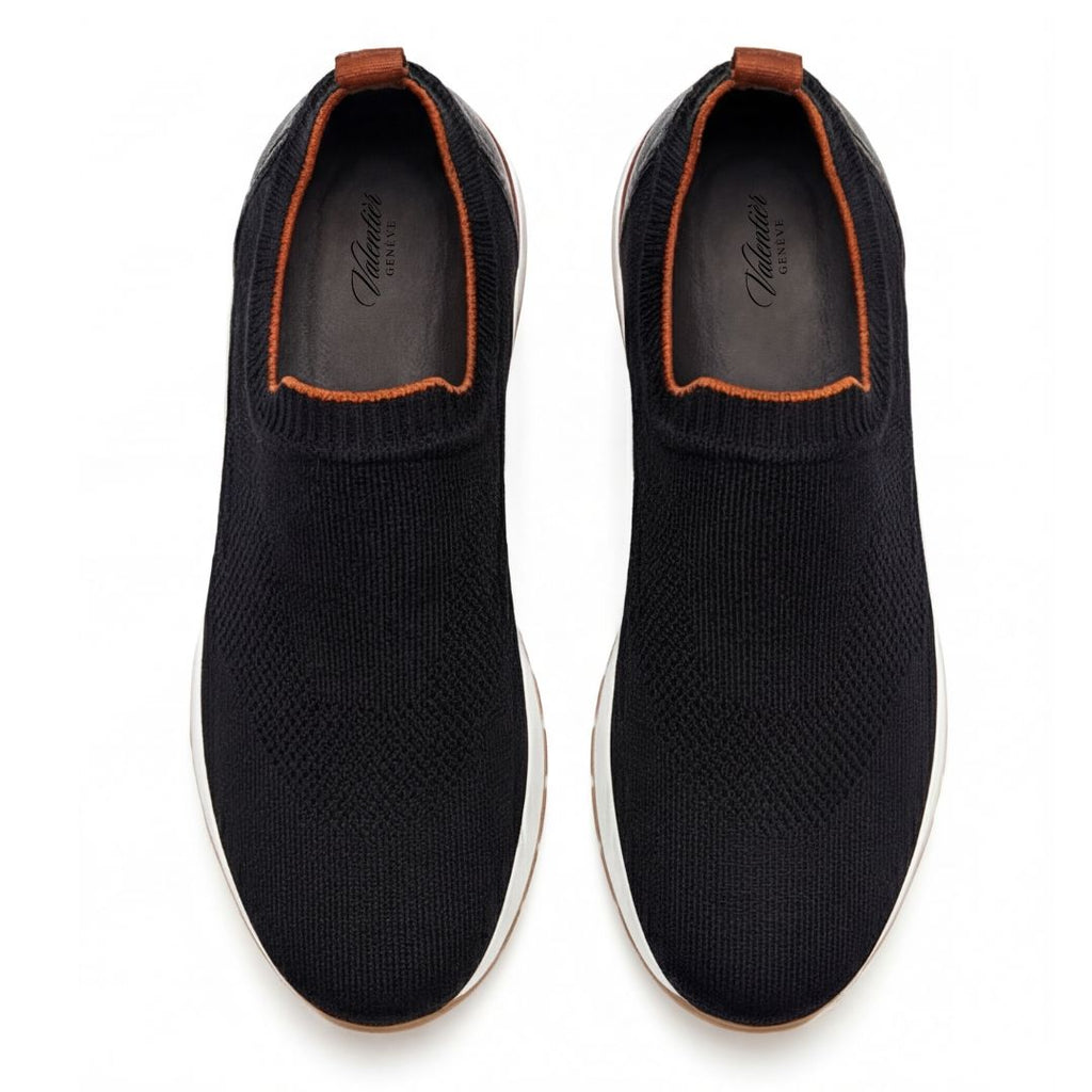 The Stride — Knit Sneaker Black