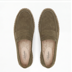 Suede Espadrilles Olive