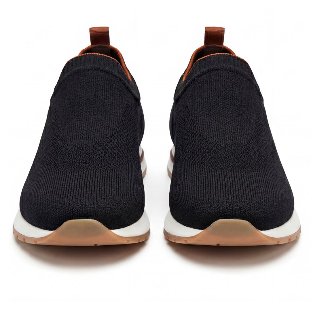 The Stride — Knit Sneaker Black