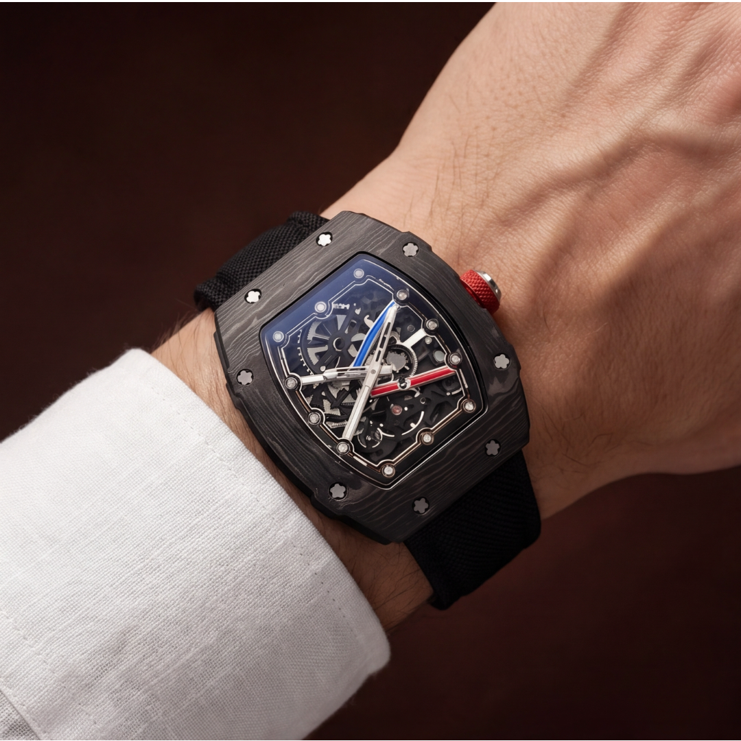 The Spectre N1 — Skeleton Super-Thin Black-Black