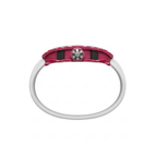 The Spectre N1 — Skeleton Super-Thin Pink-White Elastic Band