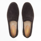 Suede Espadrilles Grey