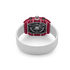 The Spectre N1 — Skeleton Super-Thin Pink-White Elastic Band