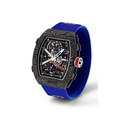 The Spectre N1 — Skeleton Super-Thin Blue-Black Elastic Band