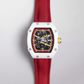 The Spectre N1 — Skeleton Super-Thin White-Red