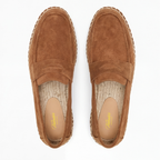 Suede Espadrilles Chocolate