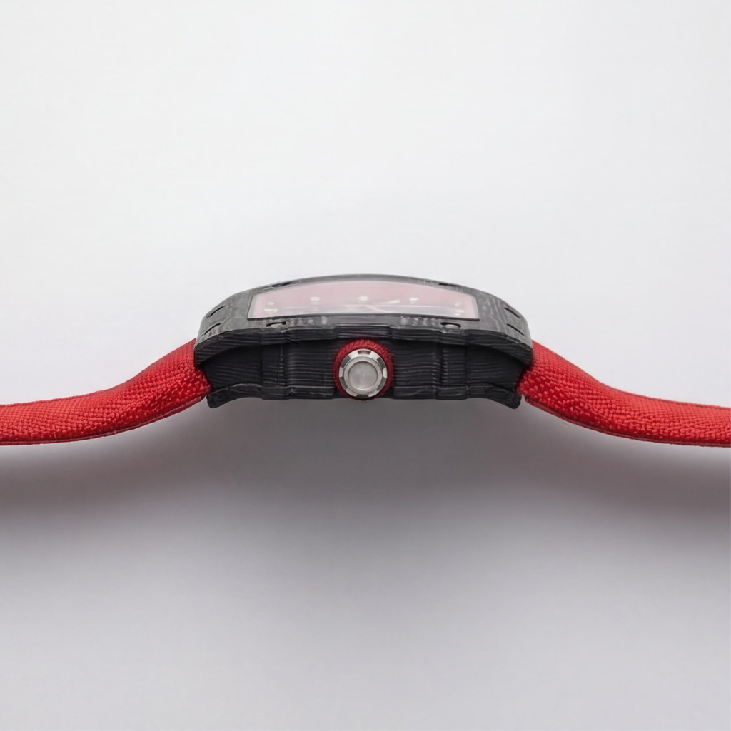 The Spectre N1 — Skeleton Super-Thin Black-Red