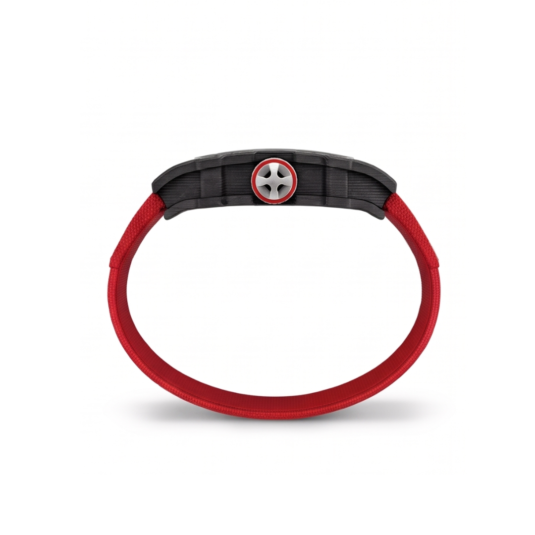 The Spectre N1 — Skeleton Super-Thin Red-Black Elastic Band