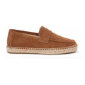 Suede Espadrilles Chocolate