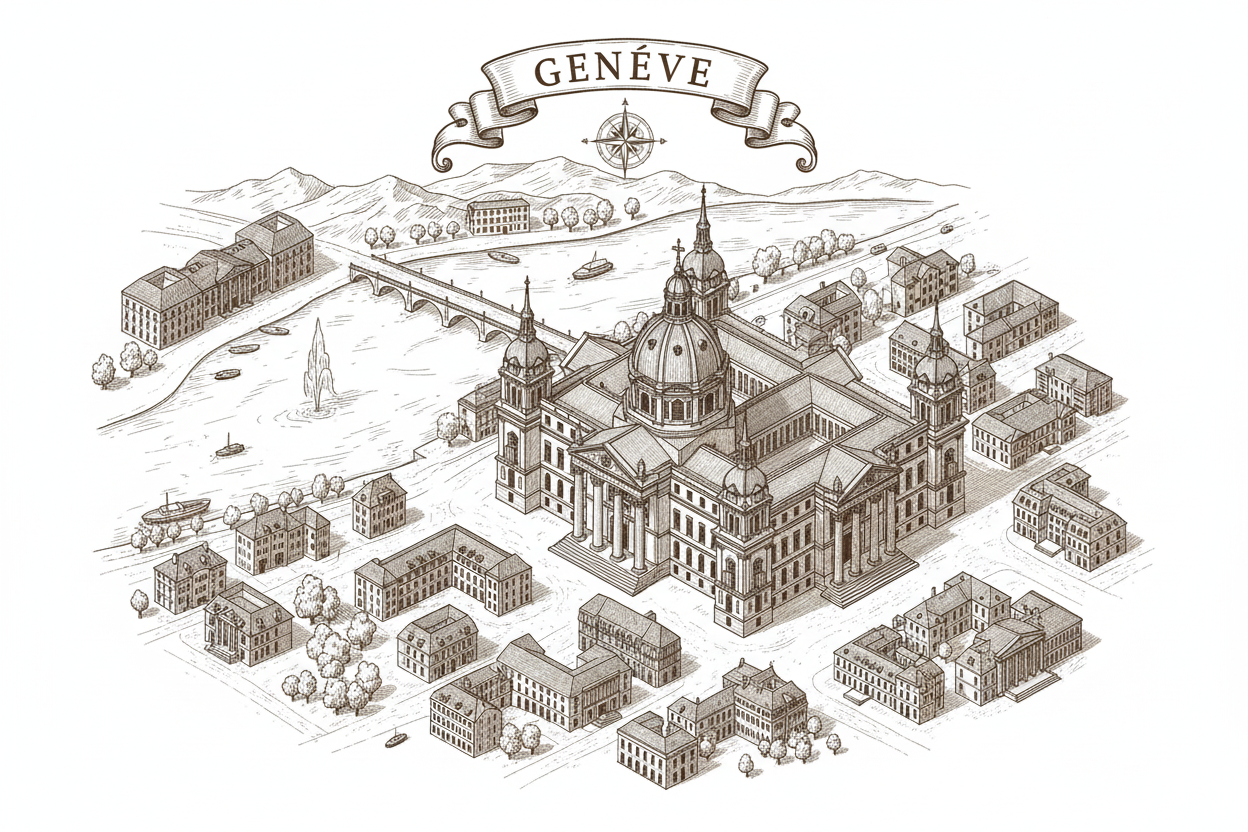 3D Geneva Map