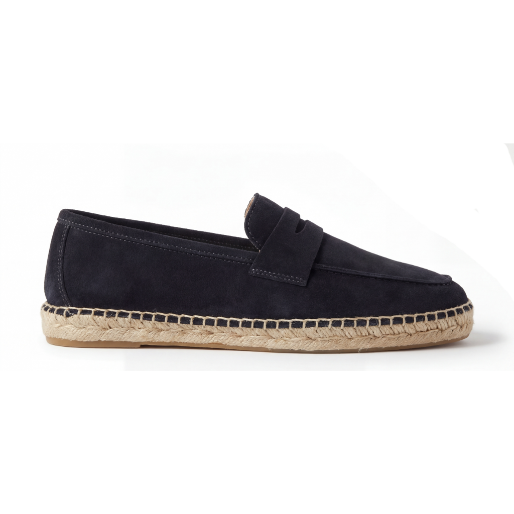 Suede Espadrilles Black