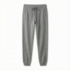 Merino Wool Knit Two-Piece Set Grey