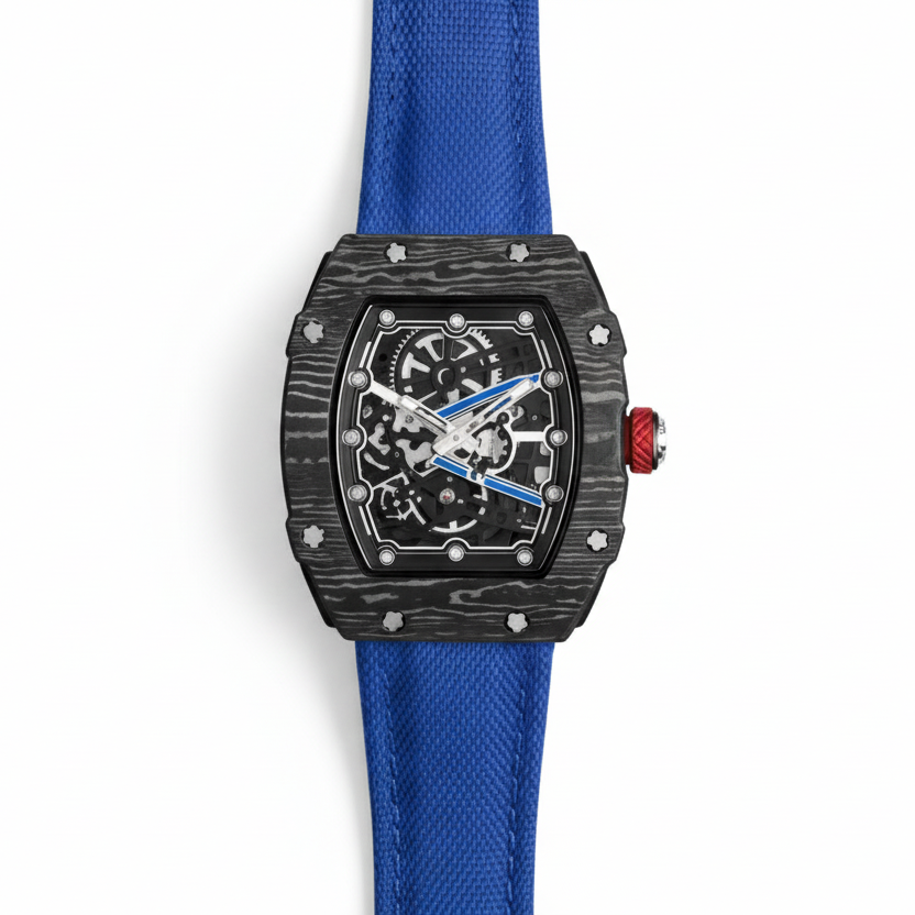 The Spectre N1 — Skeleton Super-Thin Black-Blue