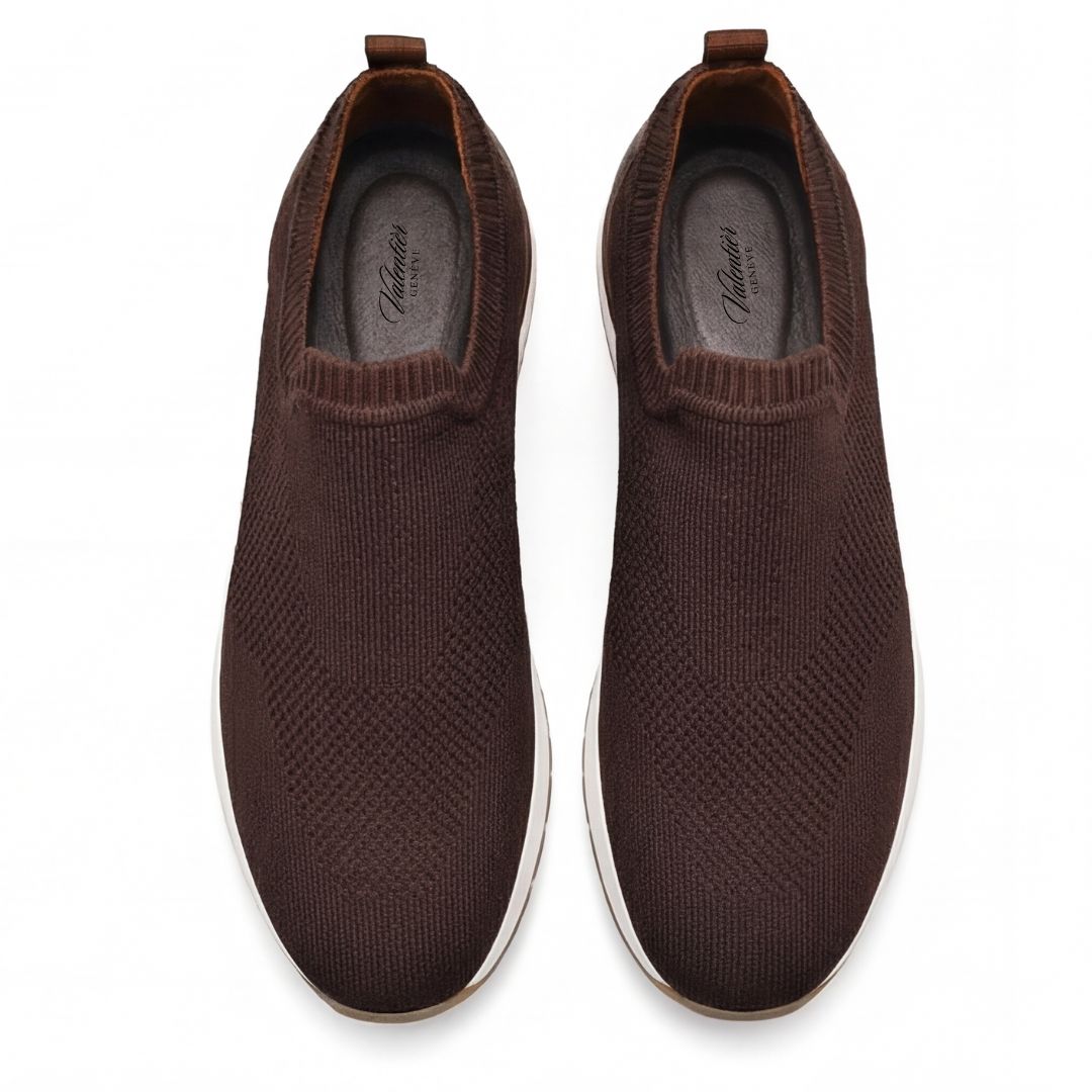 The Stride — Knit Sneaker Chocolate