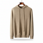 Pure Cashmere Hoodie Beige