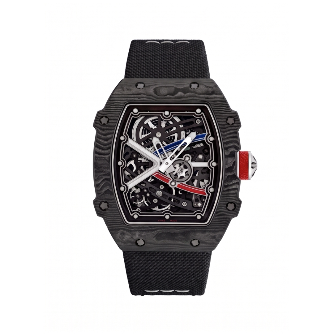 The Spectre N1 — Skeleton Super-Thin Black-Black Elastic Band