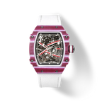 The Spectre N1 — Skeleton Super-Thin Pink-White
