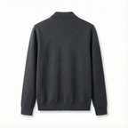 Merino Wool Zip Jacket Grey