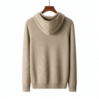 Pure Cashmere Hoodie Beige