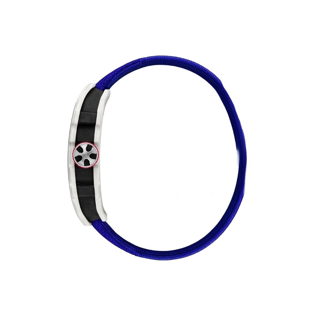 The Spectre N1 — Skeleton Super-Thin Blue-White Elastic Band