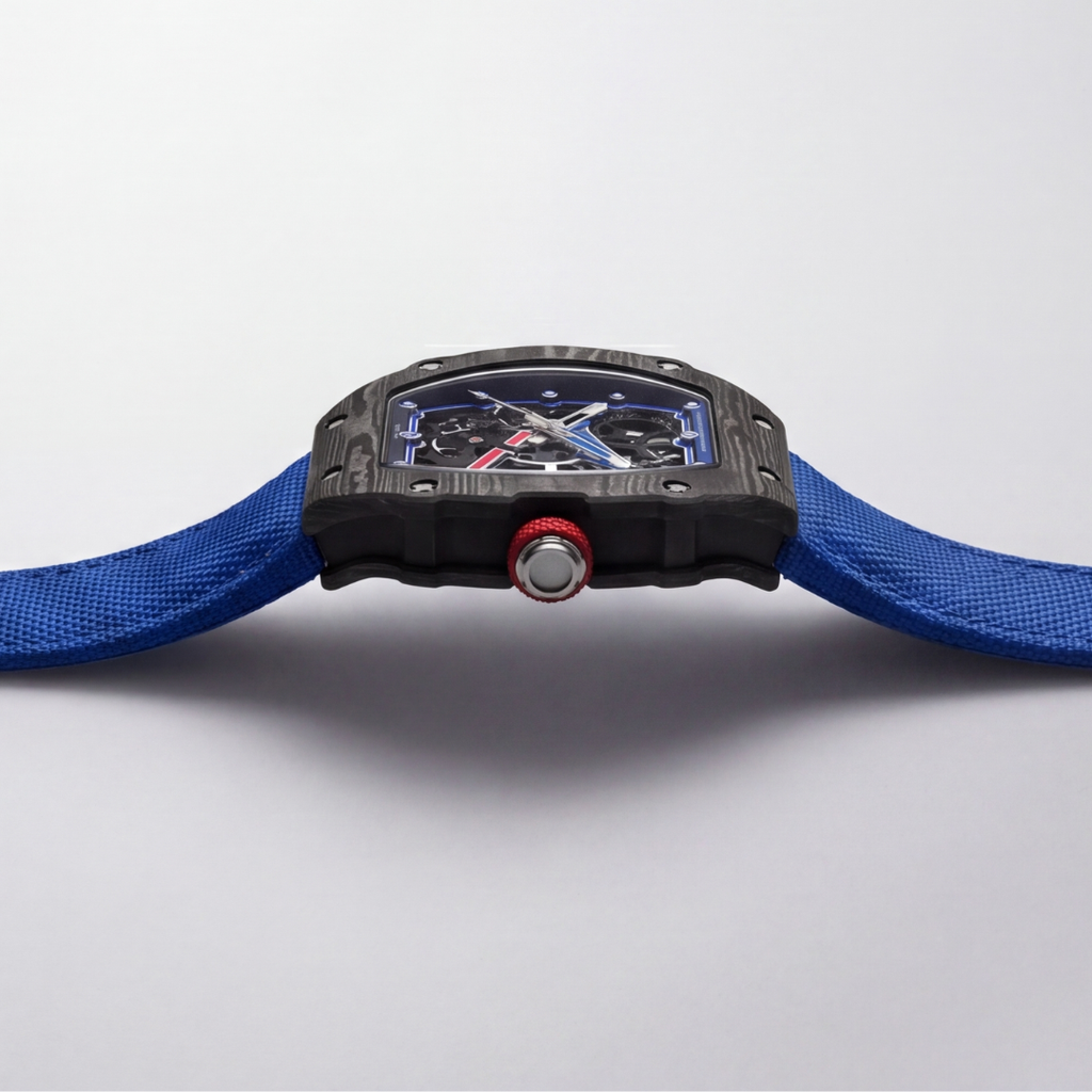 The Spectre N1 — Skeleton Super-Thin Black-Blue