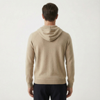 Pure Cashmere Hoodie Beige