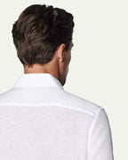 Linen Pure White Shirt