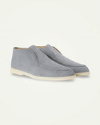 Rise Loafers Light Grey Suede