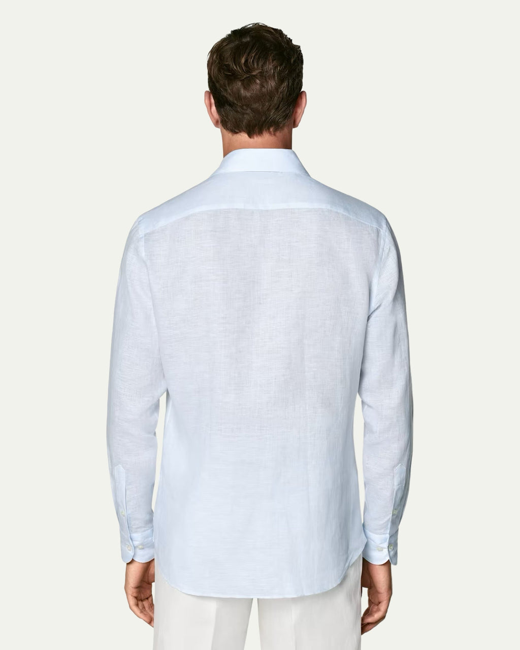 Linen Capri Blue Shirt