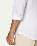Linen Pure White Shirt