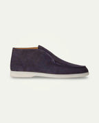 Rise Loafers Navy Blue Suede