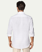 Linen Pure White Shirt