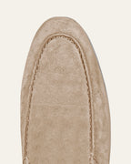 BEIGE SUEDE LOAFERS — Shot 04
