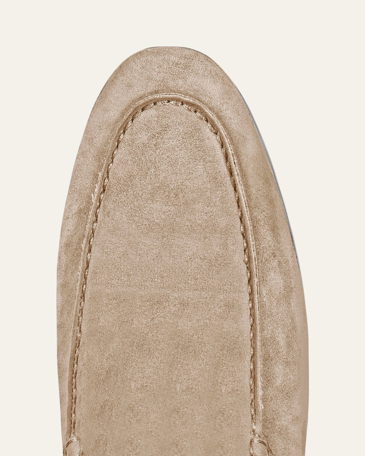 BEIGE SUEDE LOAFERS — Shot 04