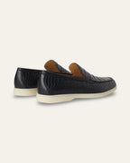 Custom-Made Crocodile Skin Loafers — Shot 03