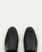 Custom-Made Crocodile Skin Loafers