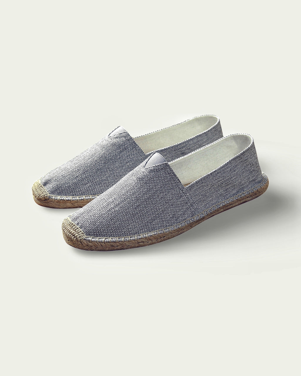 Sterling Mist Grey Riviera Espadrilles